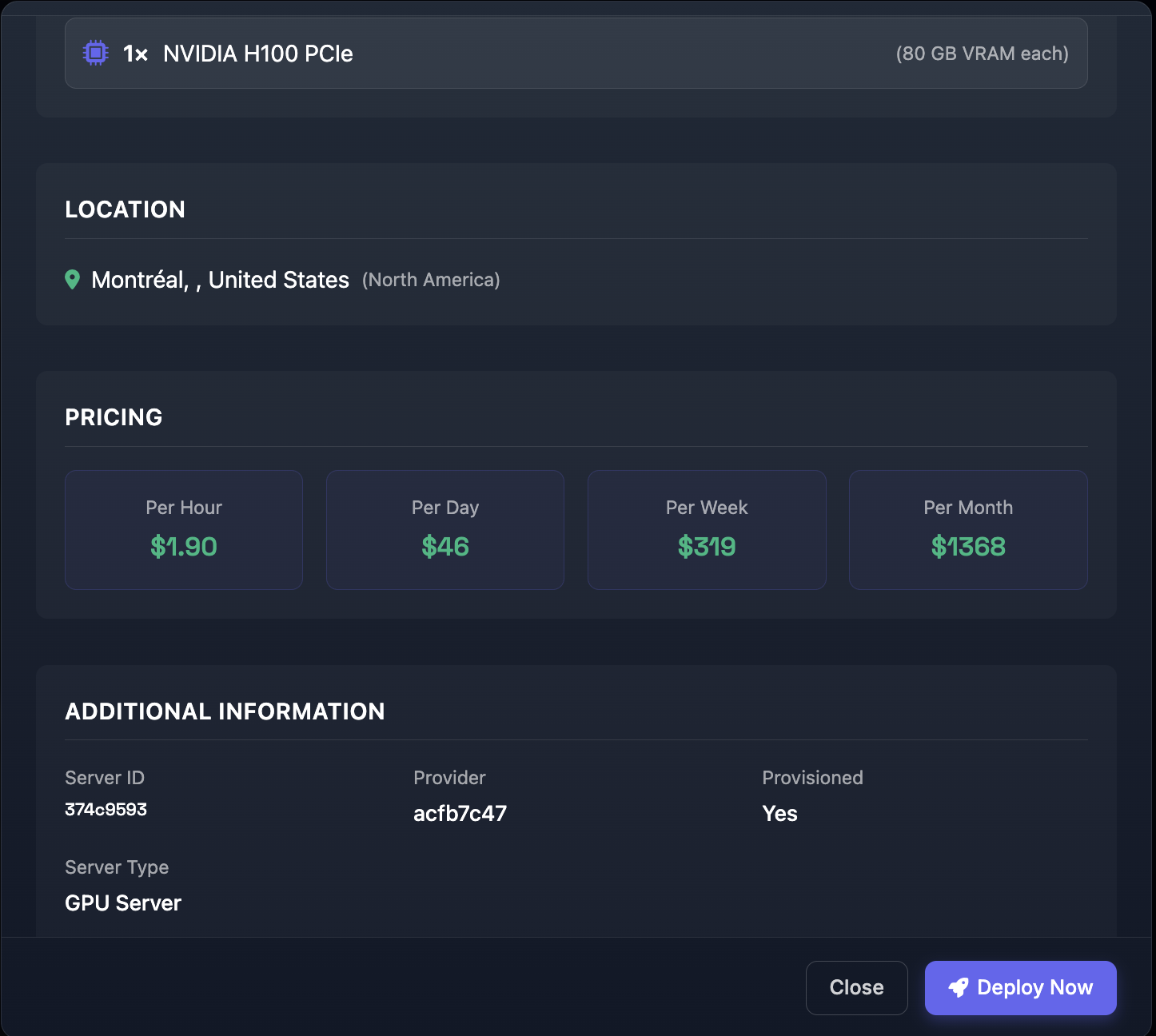 Resource Detail View 2